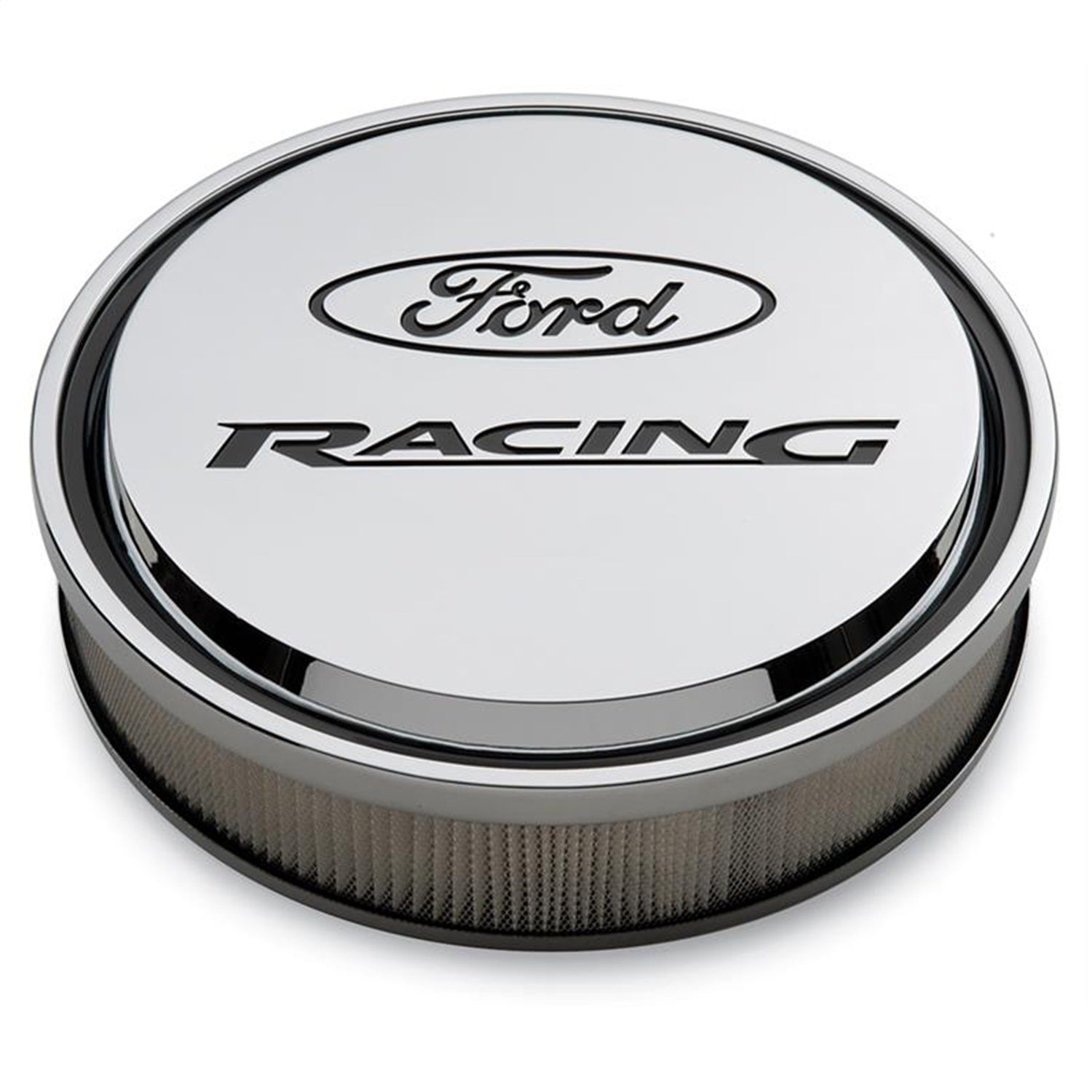 Ford Racing Slant Edge Air Cleaner Chrome by Ford Performance Parts