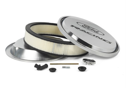 Ford Racing Slant Edge Air Cleaner Chrome by Ford Performance Parts
