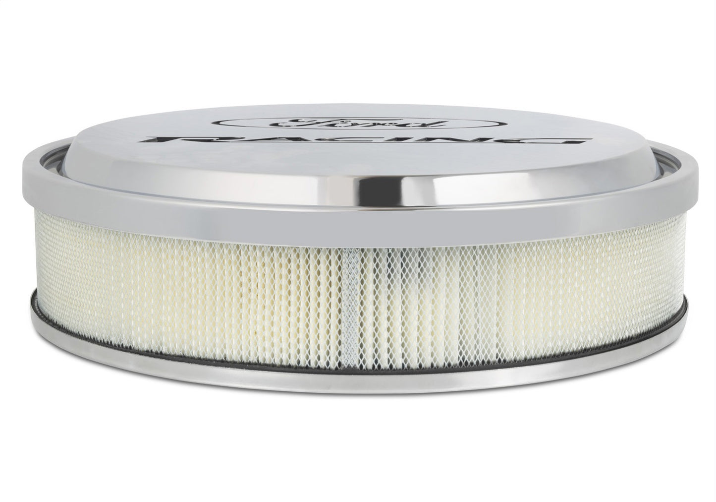 Ford Racing Slant Edge Air Cleaner Chrome by Ford Performance Parts