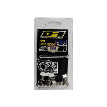 One pair of LED lighted bolts, and one pair of nuts and bolts. by Design Engineering