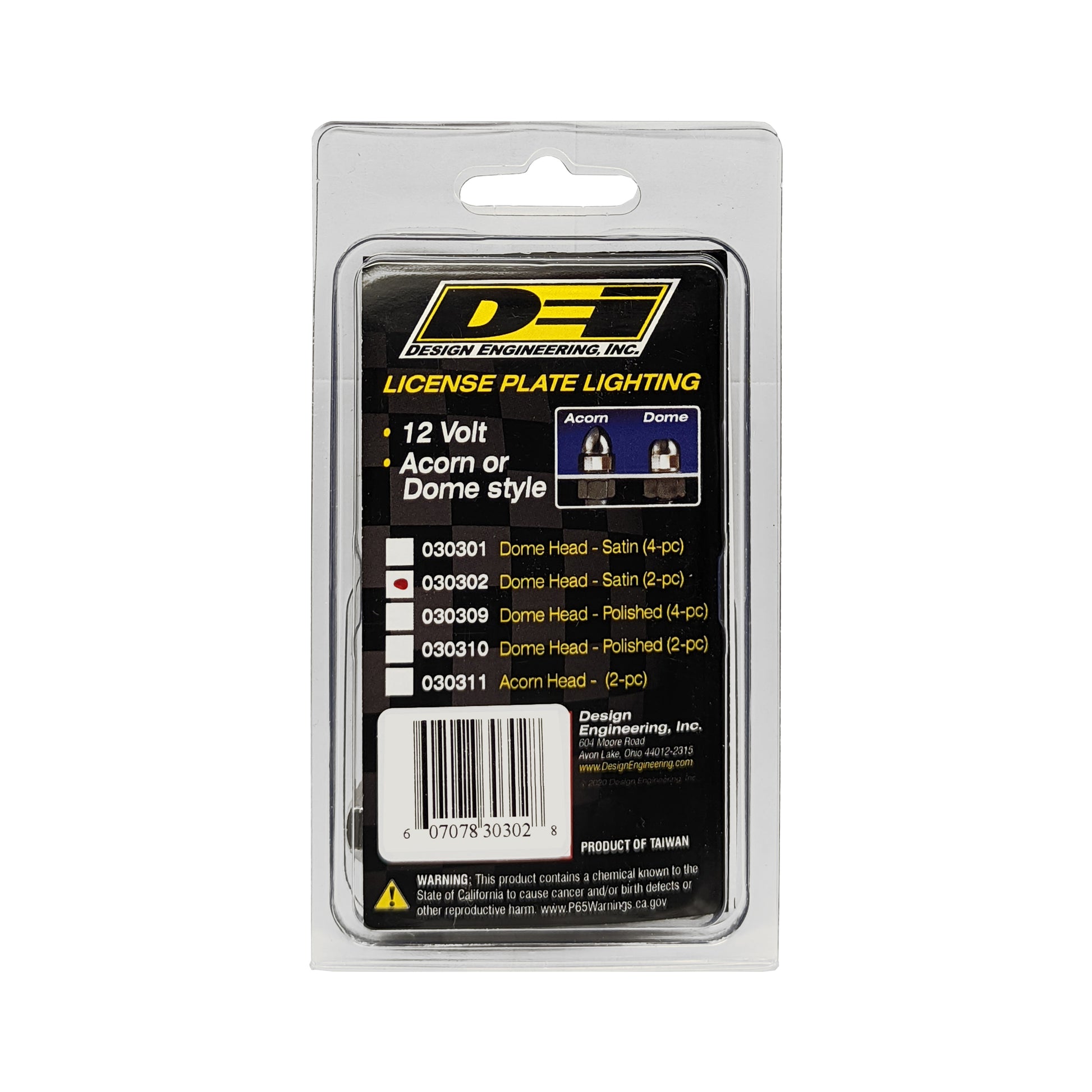 Lite'N Boltz Licenese Kit Satin 2pk by Design Engineering