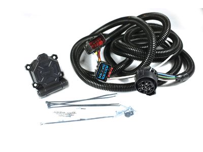 5th Wheel Wire Harness 7 Way Round Plug In 7 Blade 90 Degree Angle by Husky Towing