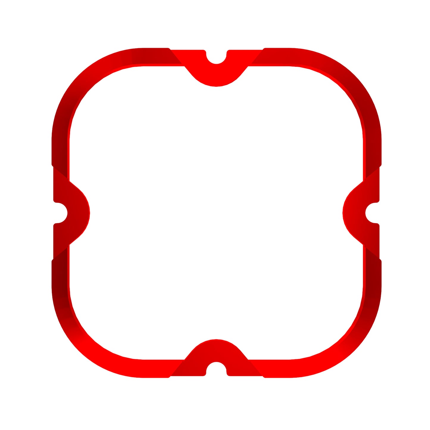 KC Bezel Ring KC FLEX ERA 4 Red 1PC by KC HiLiTES