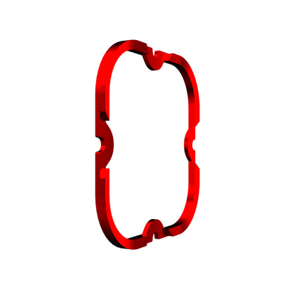 KC Bezel Ring KC FLEX ERA 4 Red 1PC by KC HiLiTES