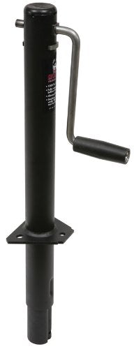 Man Side Wind Rnd A Frame Jack 1000 Tong 2" Outside Dia Bolt-On or Weld-On Black by Husky Towing