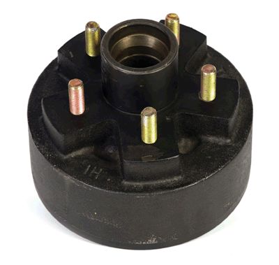 With Drum 2300 To 4000 LB Cap 5 x 4-1/2 Dia Bolt Patt 1/2 Inch Stud Dia Single by Husky Towing