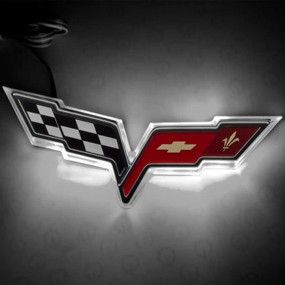 ORACLE Lighting 2005-2013 Chevrolet C6 Corvette Illuminated Emblem by ORACLE Lighting