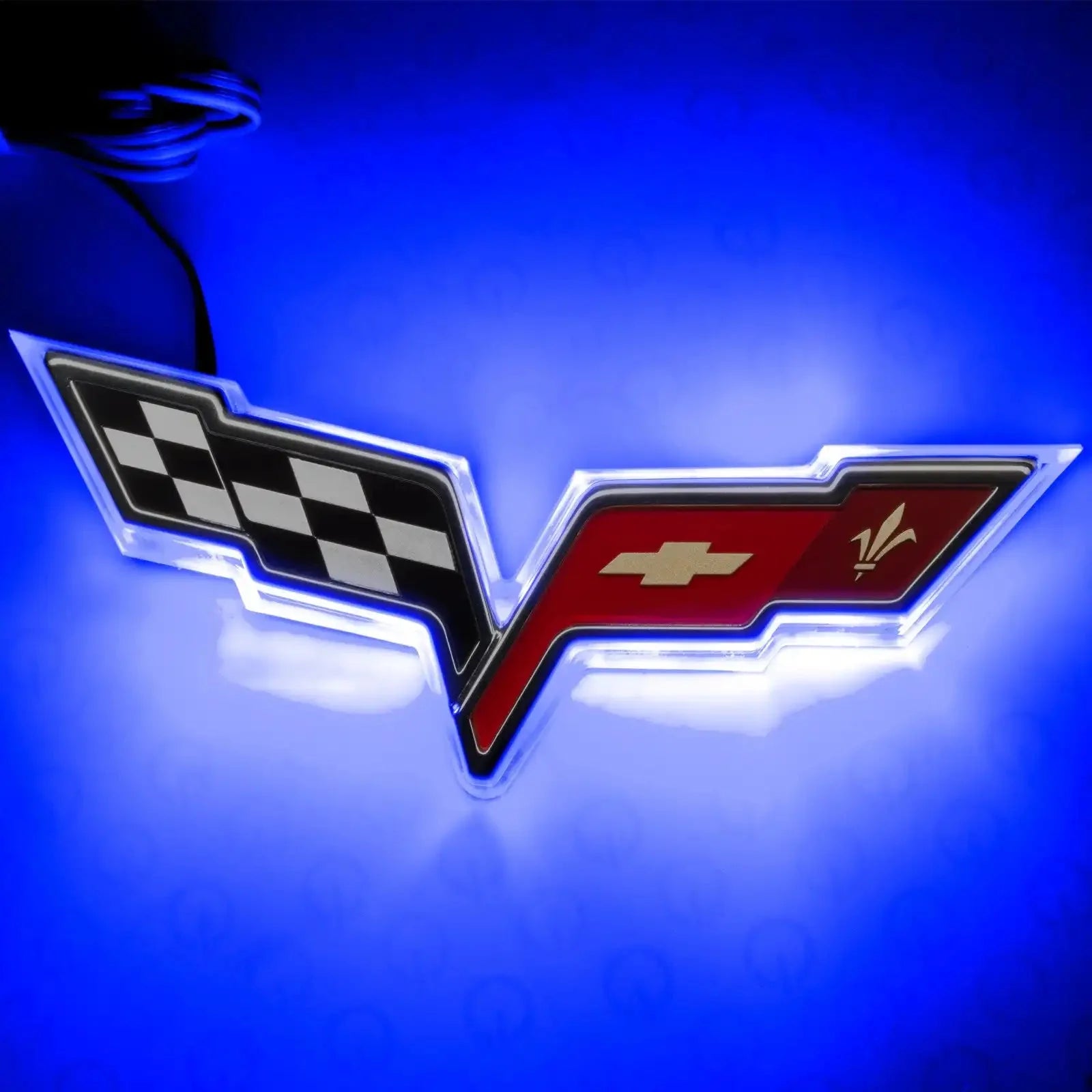 ORACLE Lighting 2005-2013 Chevrolet C6 Corvette Illuminated Emblem by ORACLE Lighting