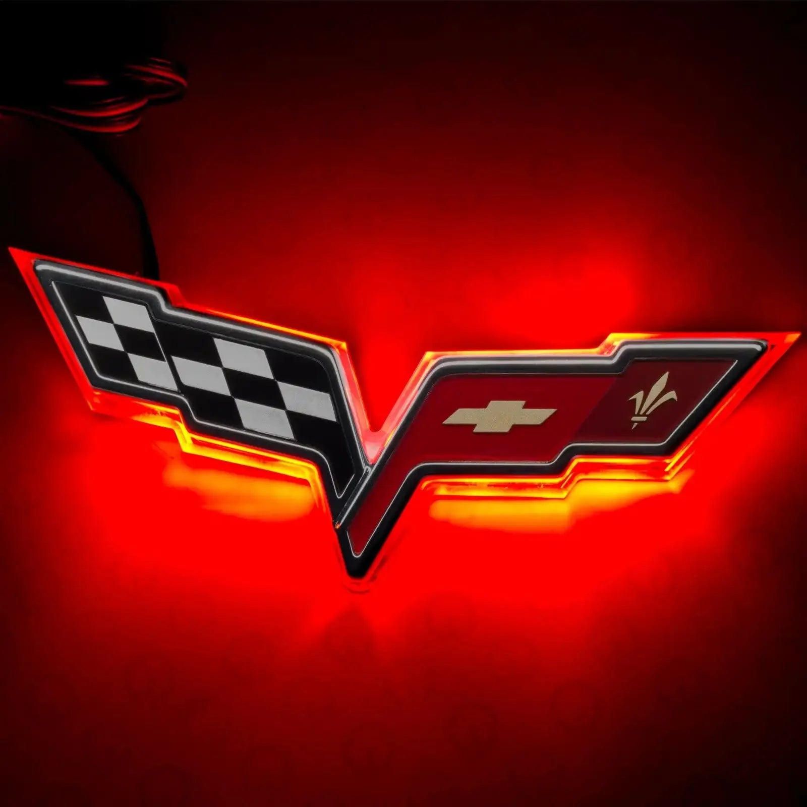 ORACLE Lighting 2005-2013 Chevrolet C6 Corvette Illuminated Emblem by ORACLE Lighting