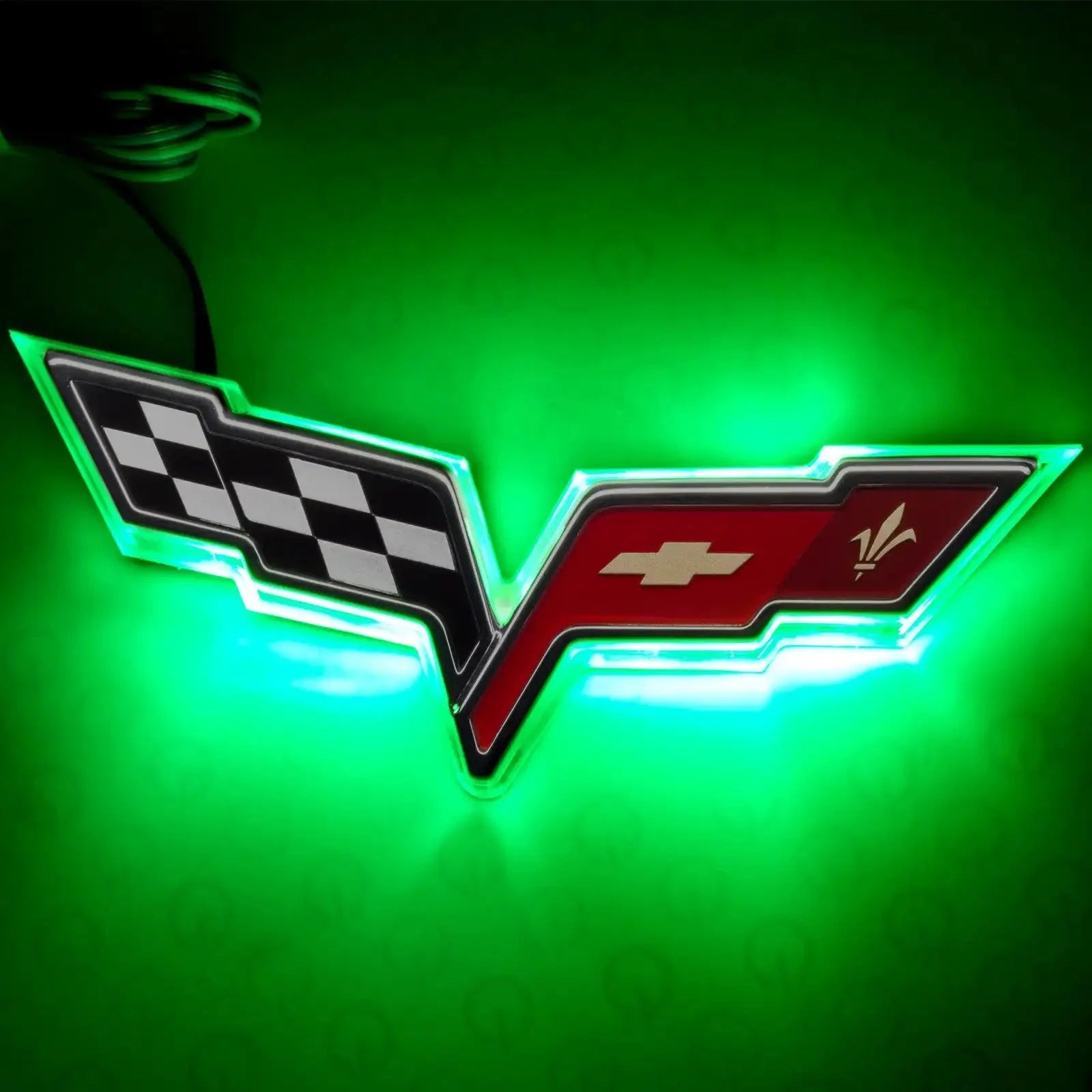 ORACLE Lighting 2005-2013 Chevrolet C6 Corvette Illuminated Emblem by ORACLE Lighting
