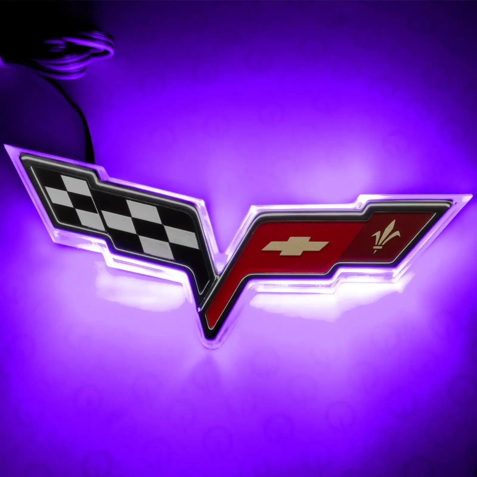ORACLE Lighting 2005-2013 Chevrolet C6 Corvette Illuminated Emblem by ORACLE Lighting
