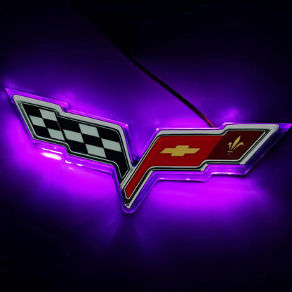ORACLE Lighting 2005-2013 Chevrolet C6 Corvette Illuminated Emblem by ORACLE Lighting
