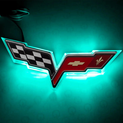 ORACLE Lighting 2005-2013 Chevrolet C6 Corvette Illuminated Emblem by ORACLE Lighting