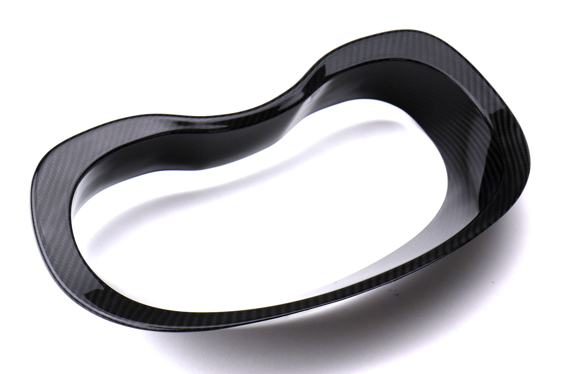 OLM LE Dry Carbon Fiber Speedometer Cluster Trim Cover - 2015-2021 Subaru WRX / STI / 2014-2018 Forester / 2013-2017 Crosstrek by OLM