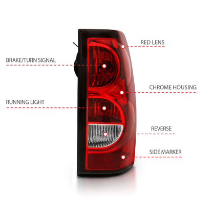 Tail Light Assembly by ANZO USA