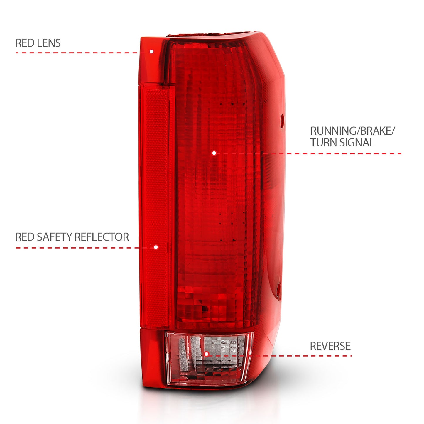 Tail Light Assembly by ANZO USA