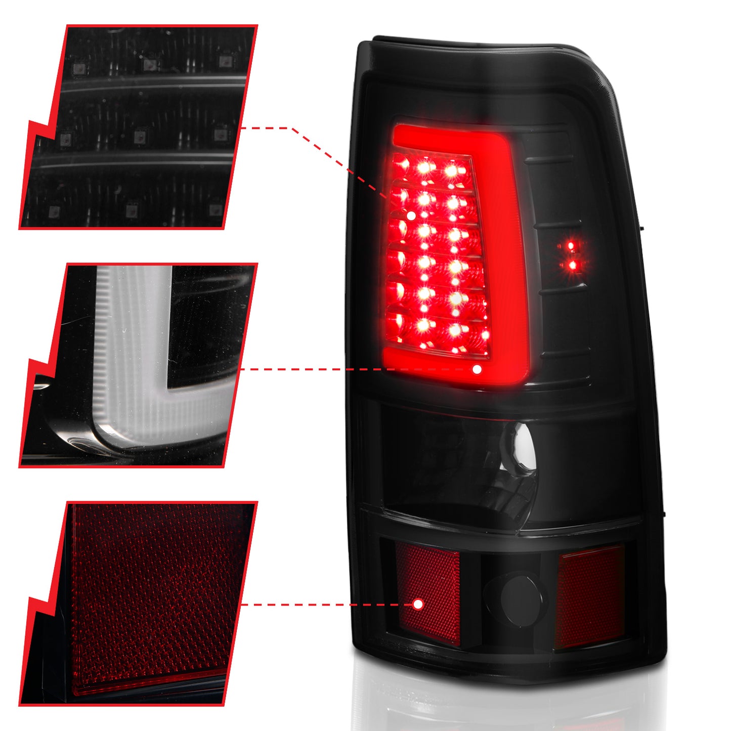 Tail Light Assembly by ANZO USA