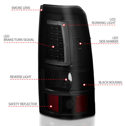 Tail Light Assembly by ANZO USA
