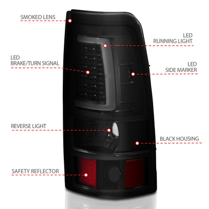 Tail Light Assembly by ANZO USA