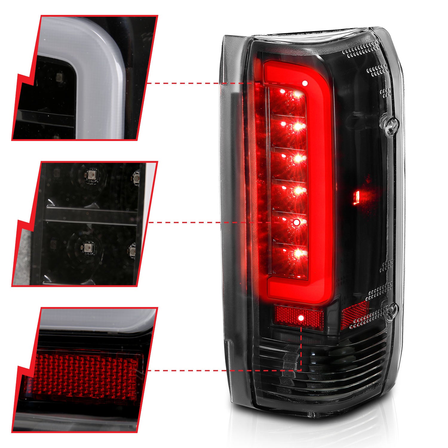 Tail Light Assembly by ANZO USA