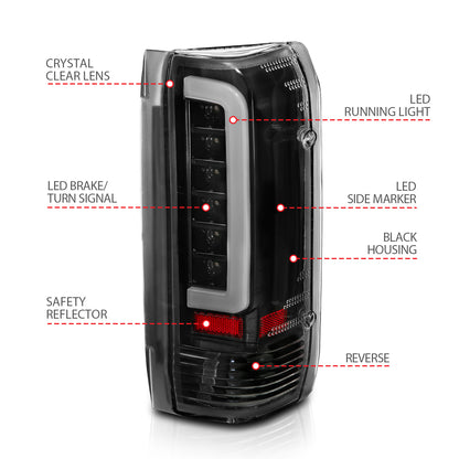 Tail Light Assembly by ANZO USA