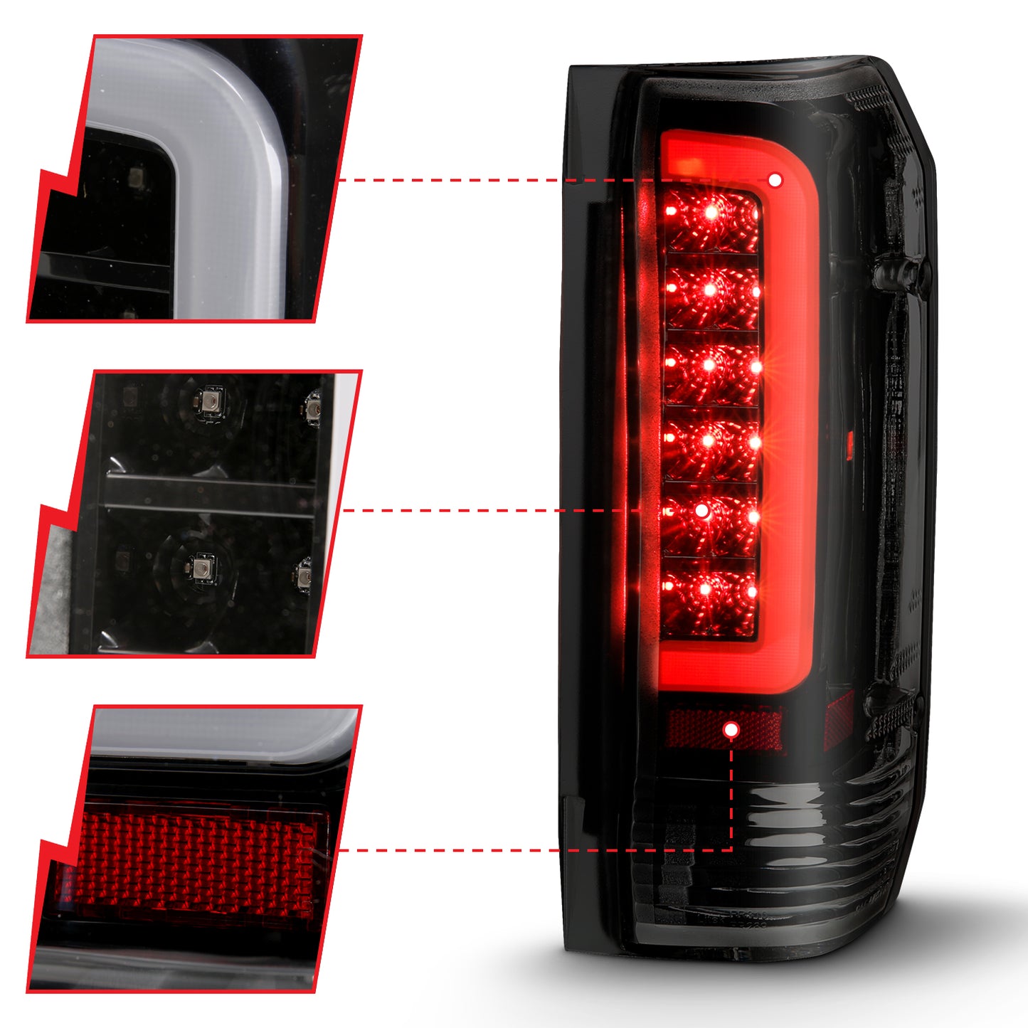 Tail Light Assembly by ANZO USA