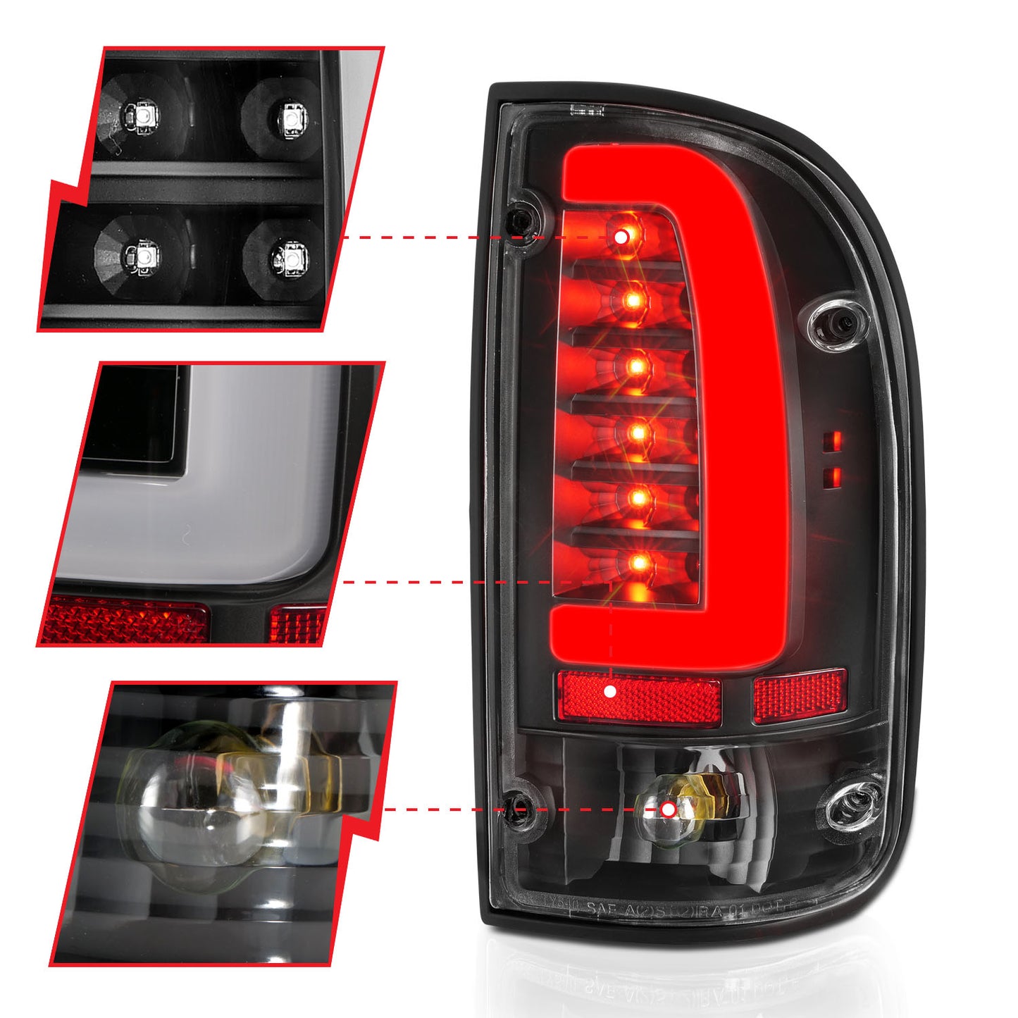 Tail Light Assembly by ANZO USA