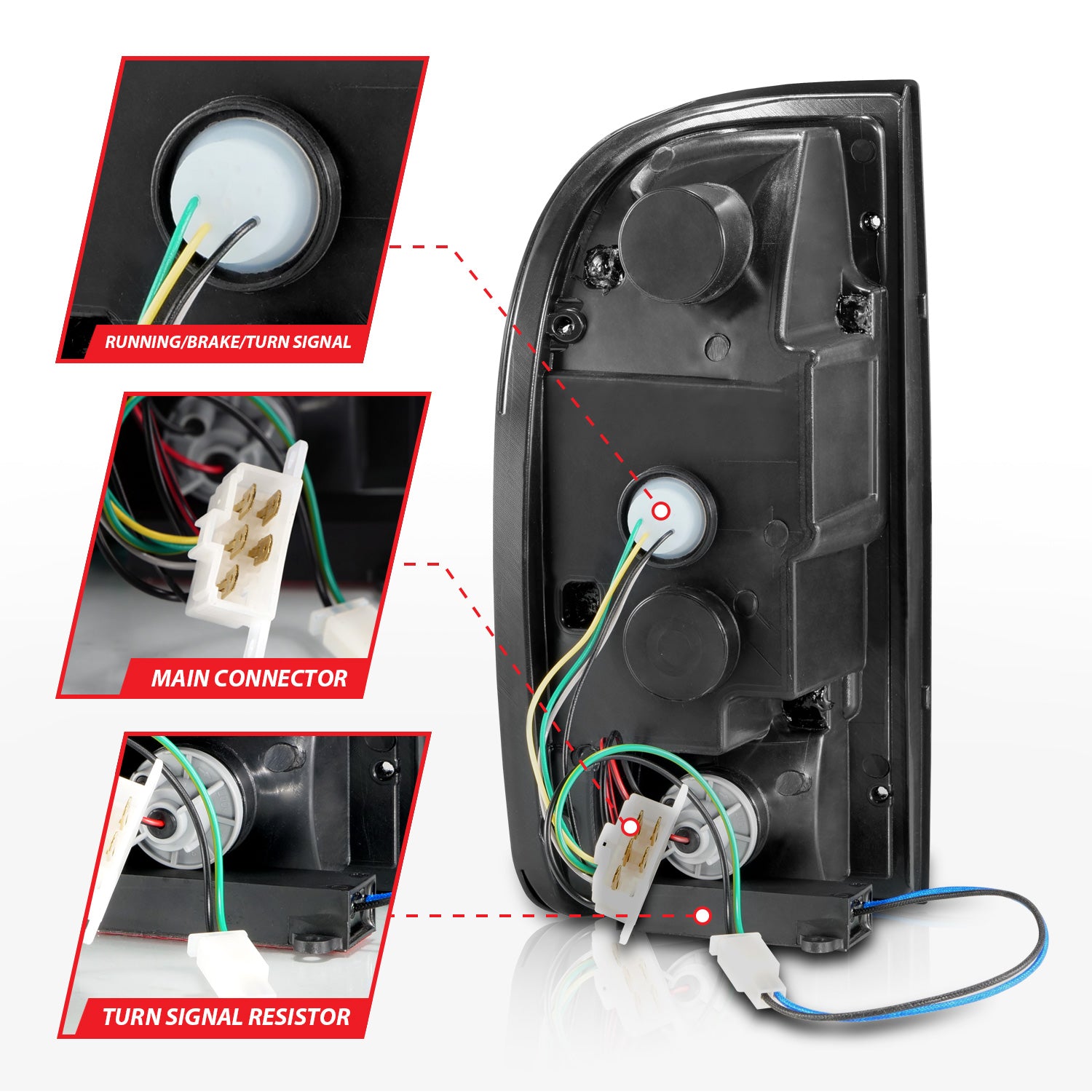Tail Light Assembly by ANZO USA