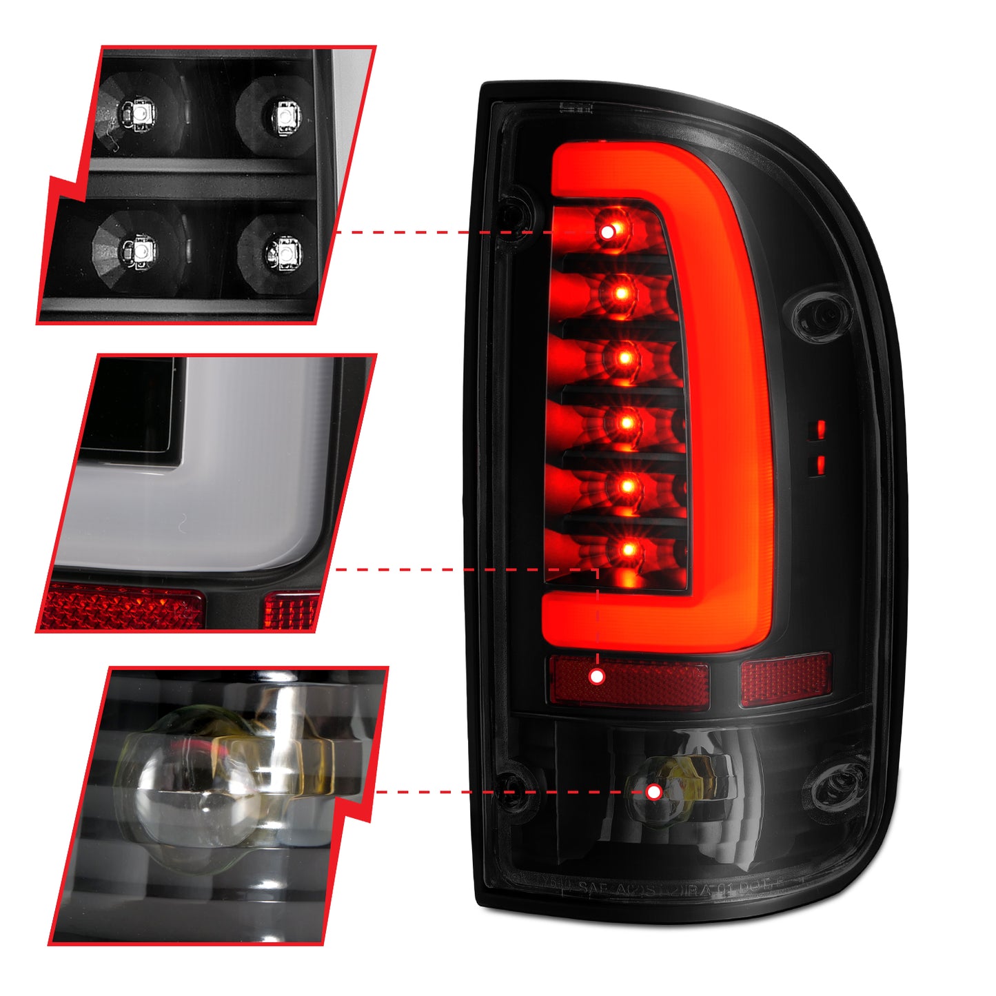 Tail Light Assembly by ANZO USA
