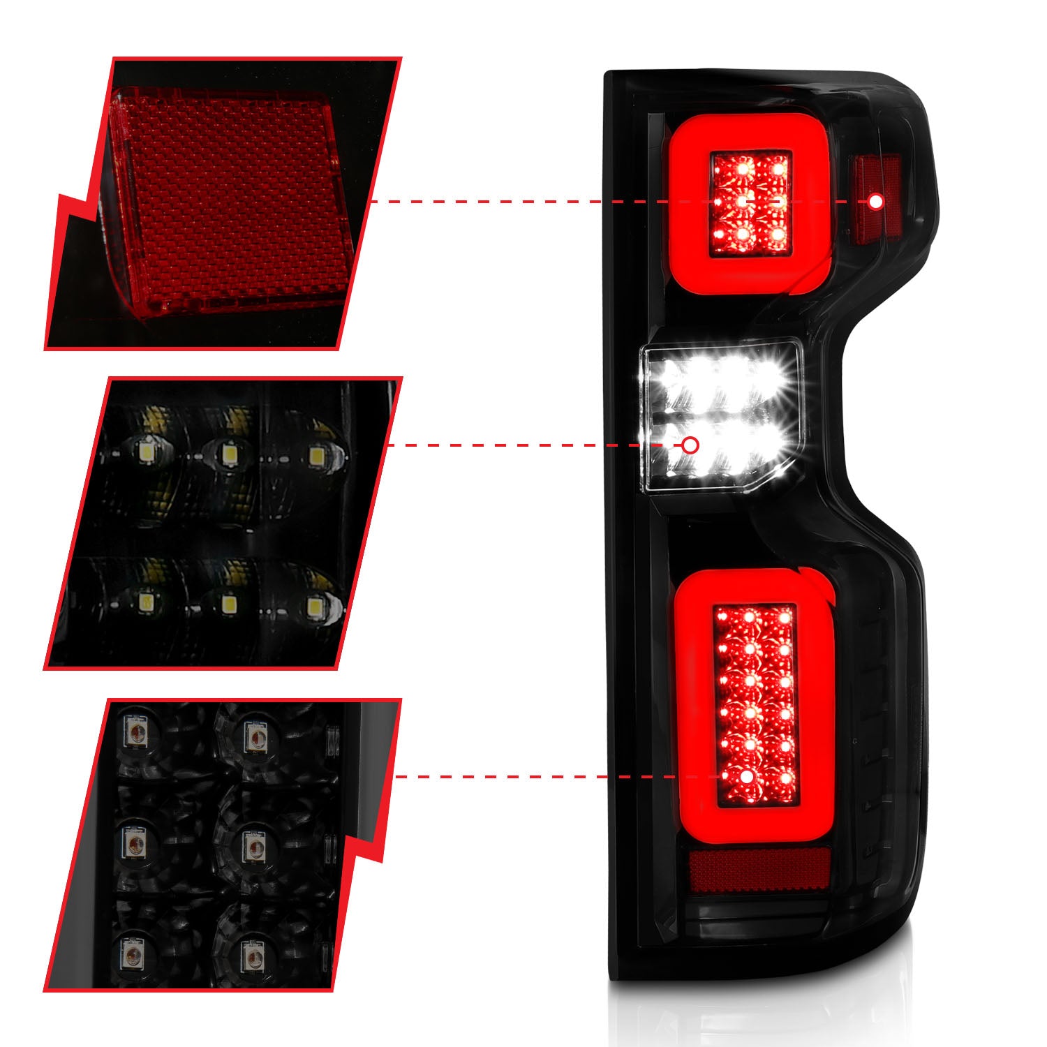 Tail Light Assembly by ANZO USA