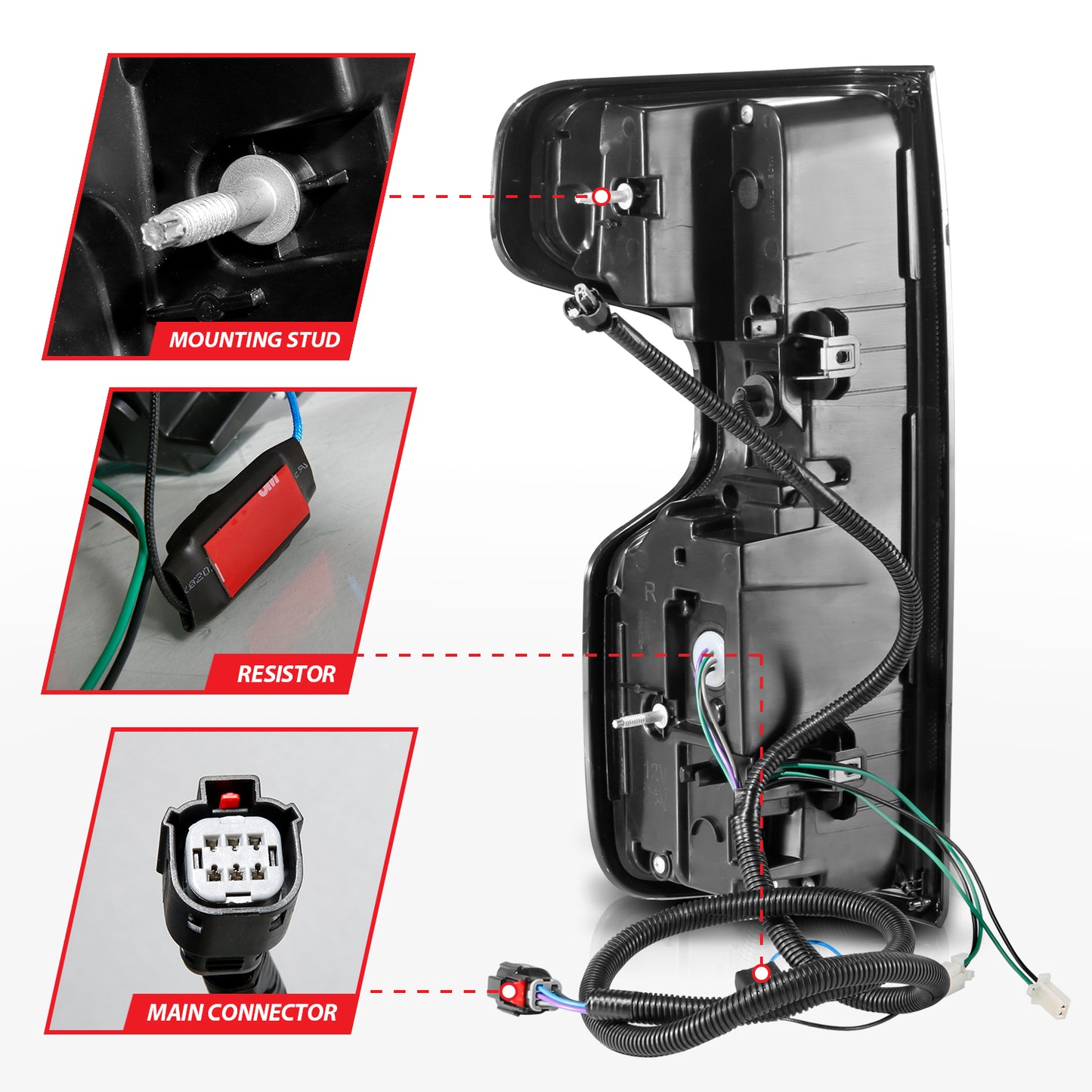 Tail Light Assembly by ANZO USA