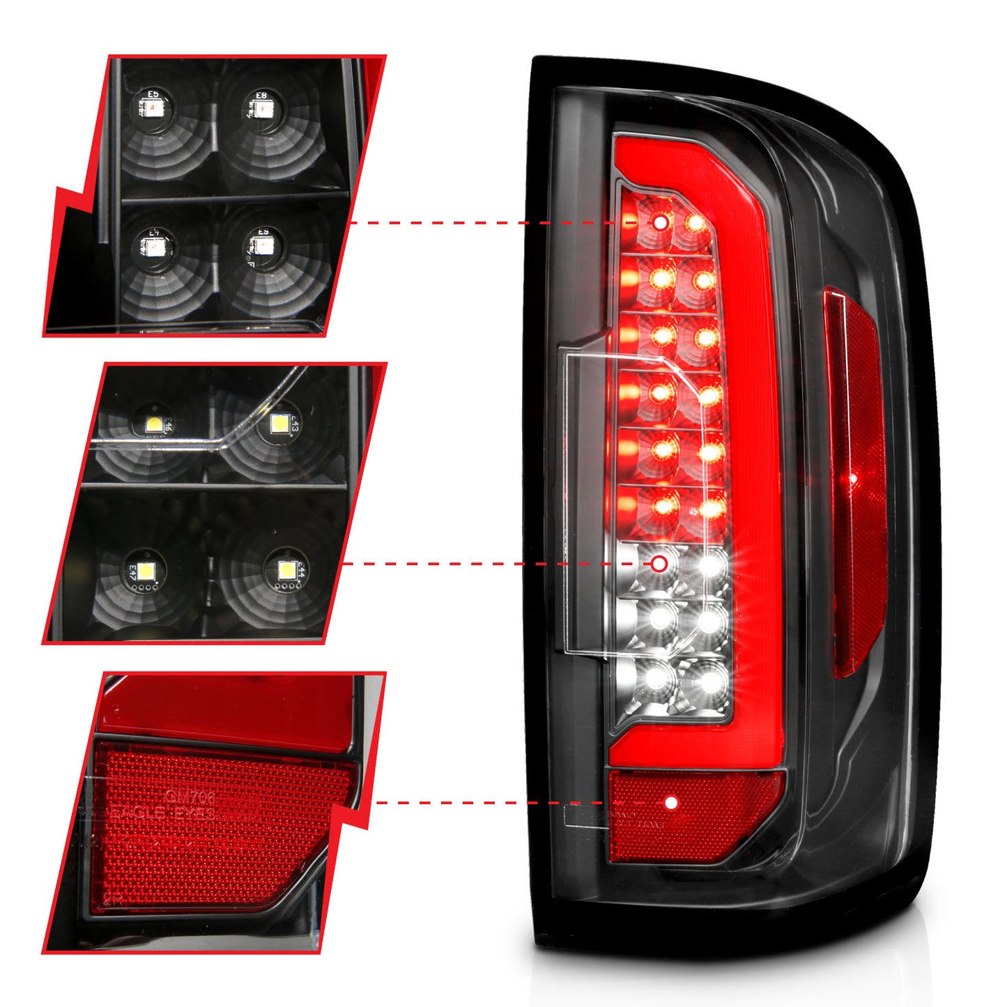 Tail Light Assembly by ANZO USA
