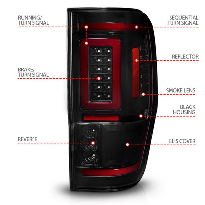 Tail Light Assembly by ANZO USA