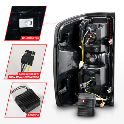 Tail Light Assembly by ANZO USA