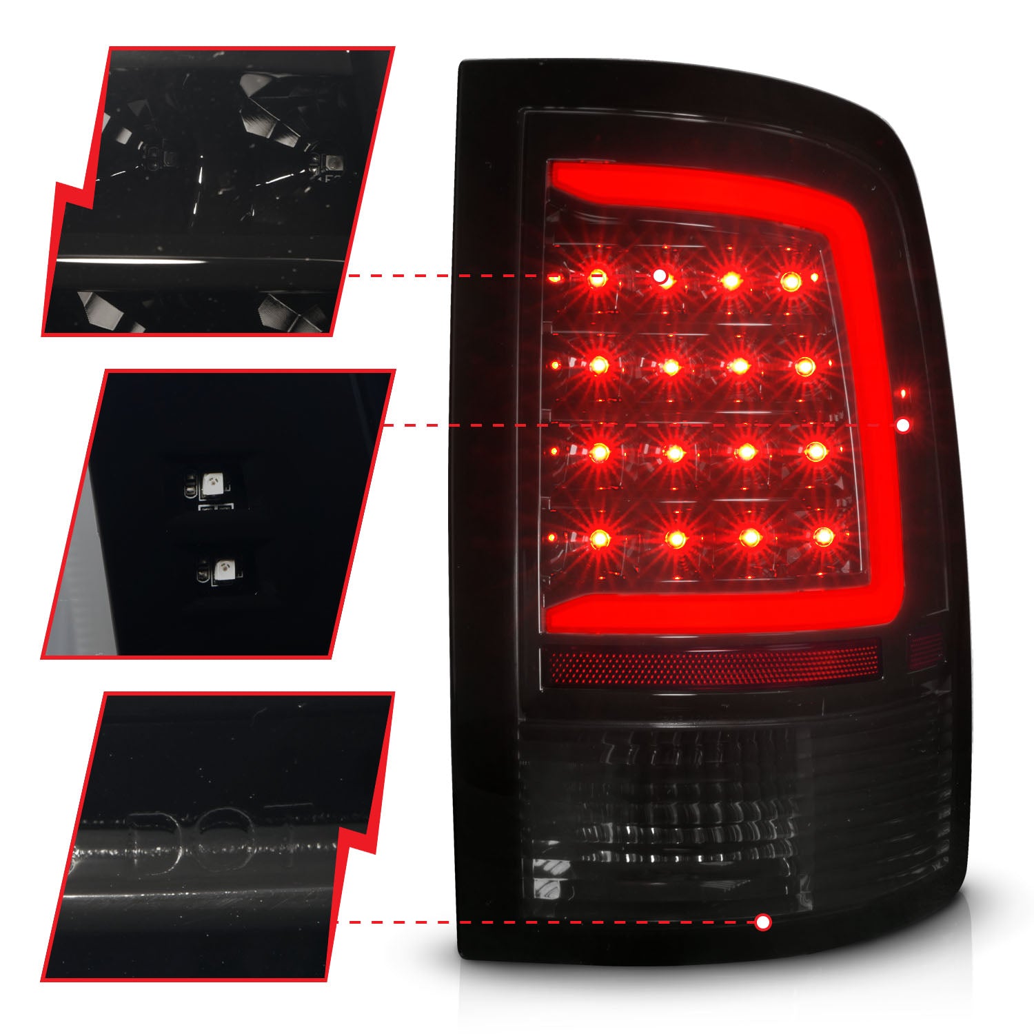 Tail Light Assembly by ANZO USA