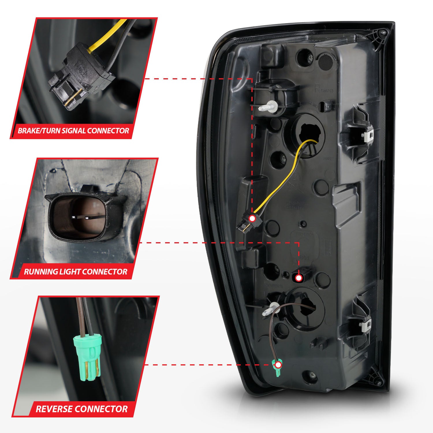 Tail Light Assembly by ANZO USA