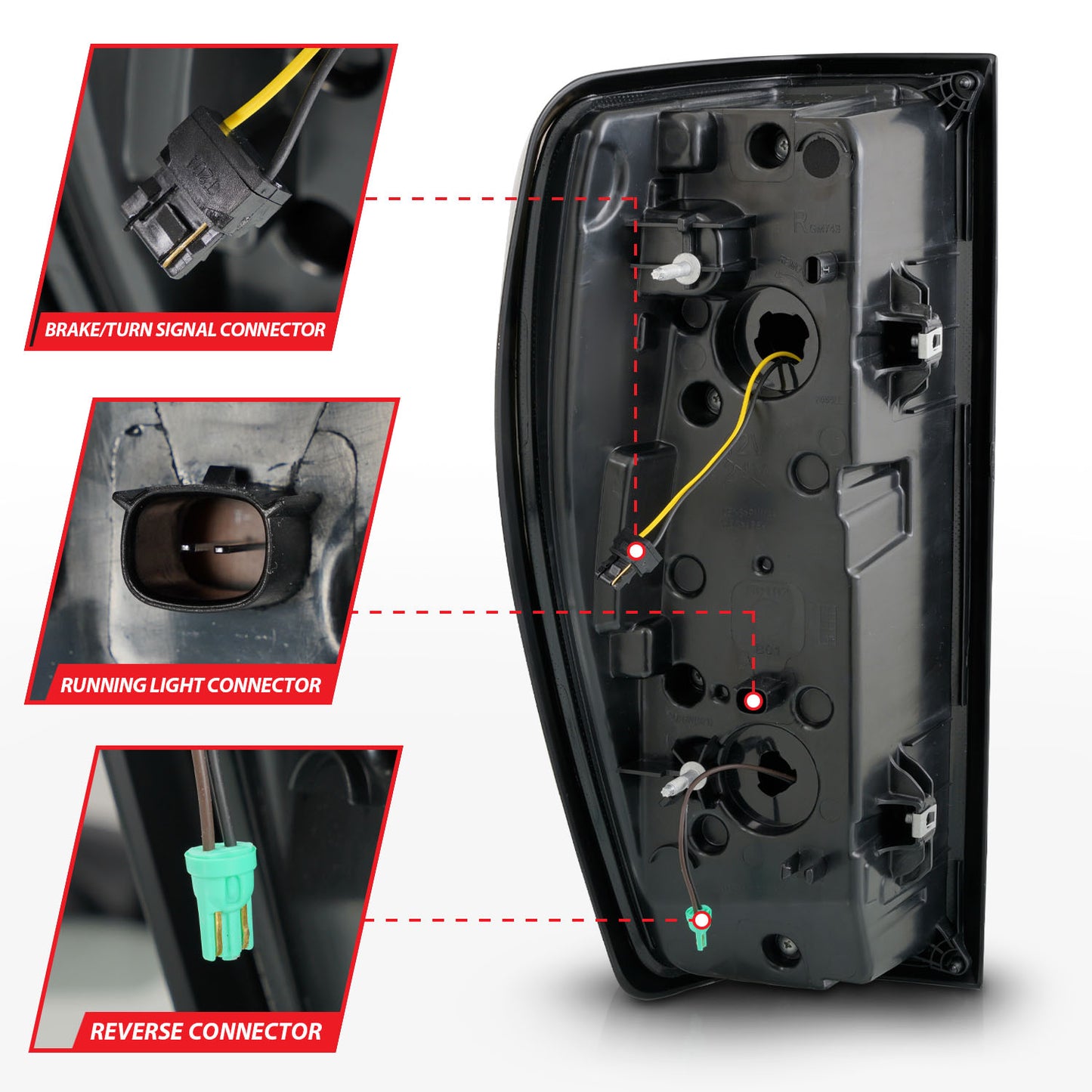 Tail Light Assembly by ANZO USA