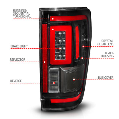 Tail Light Assembly by ANZO USA