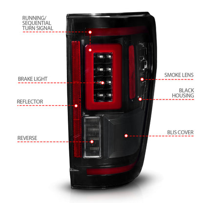 Tail Light Assembly by ANZO USA