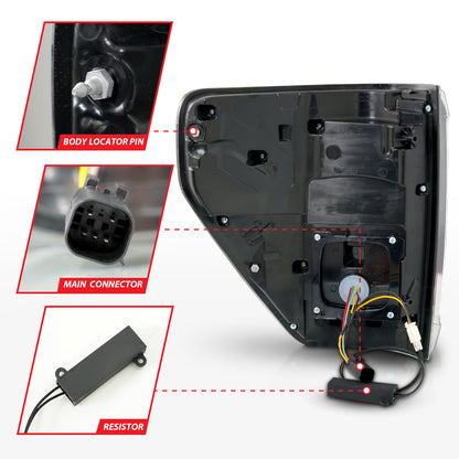 Tail Light Assembly by ANZO USA