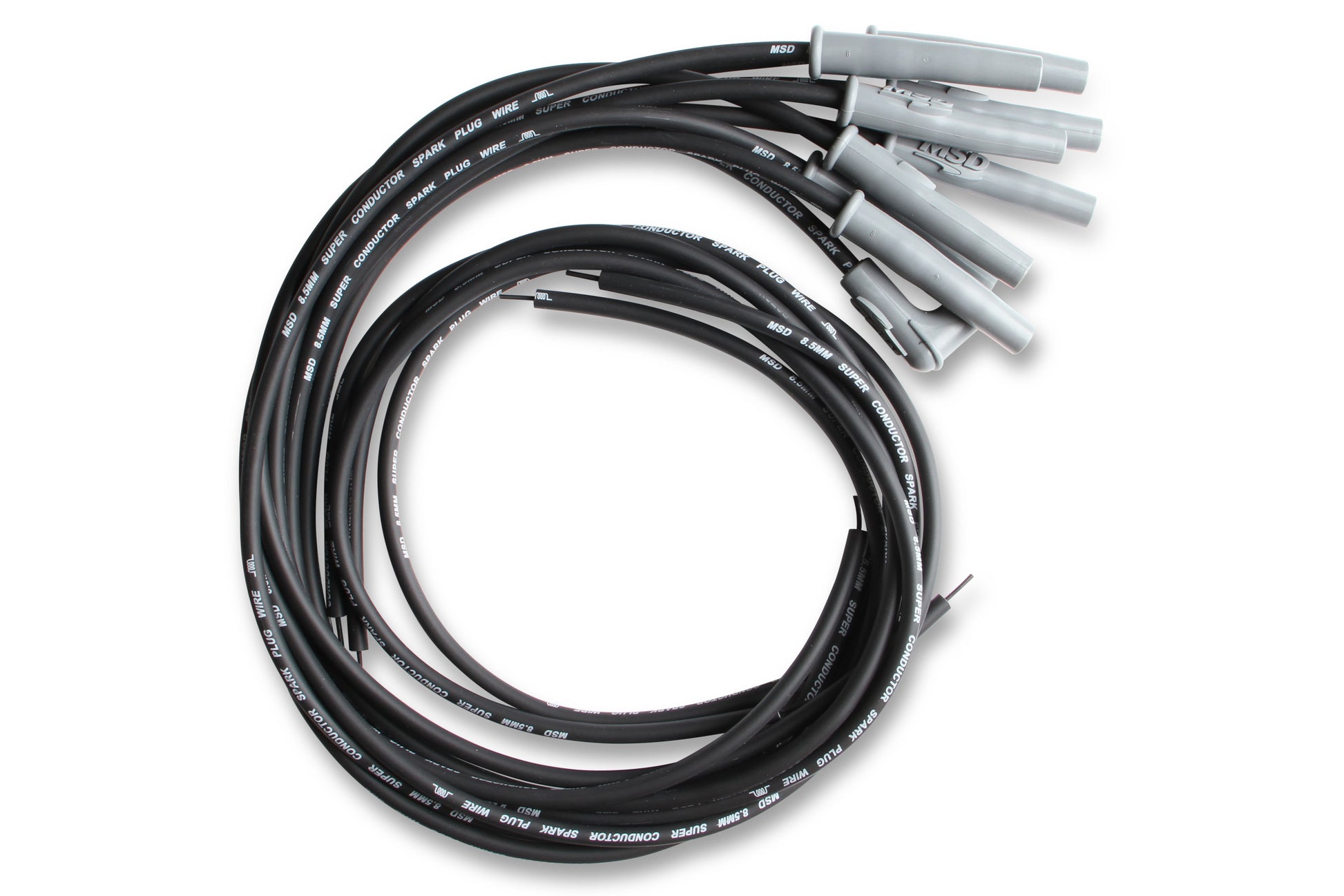 Black Super Conductor 8 Cyl Multi-Angle-HEI, Universal by MSD