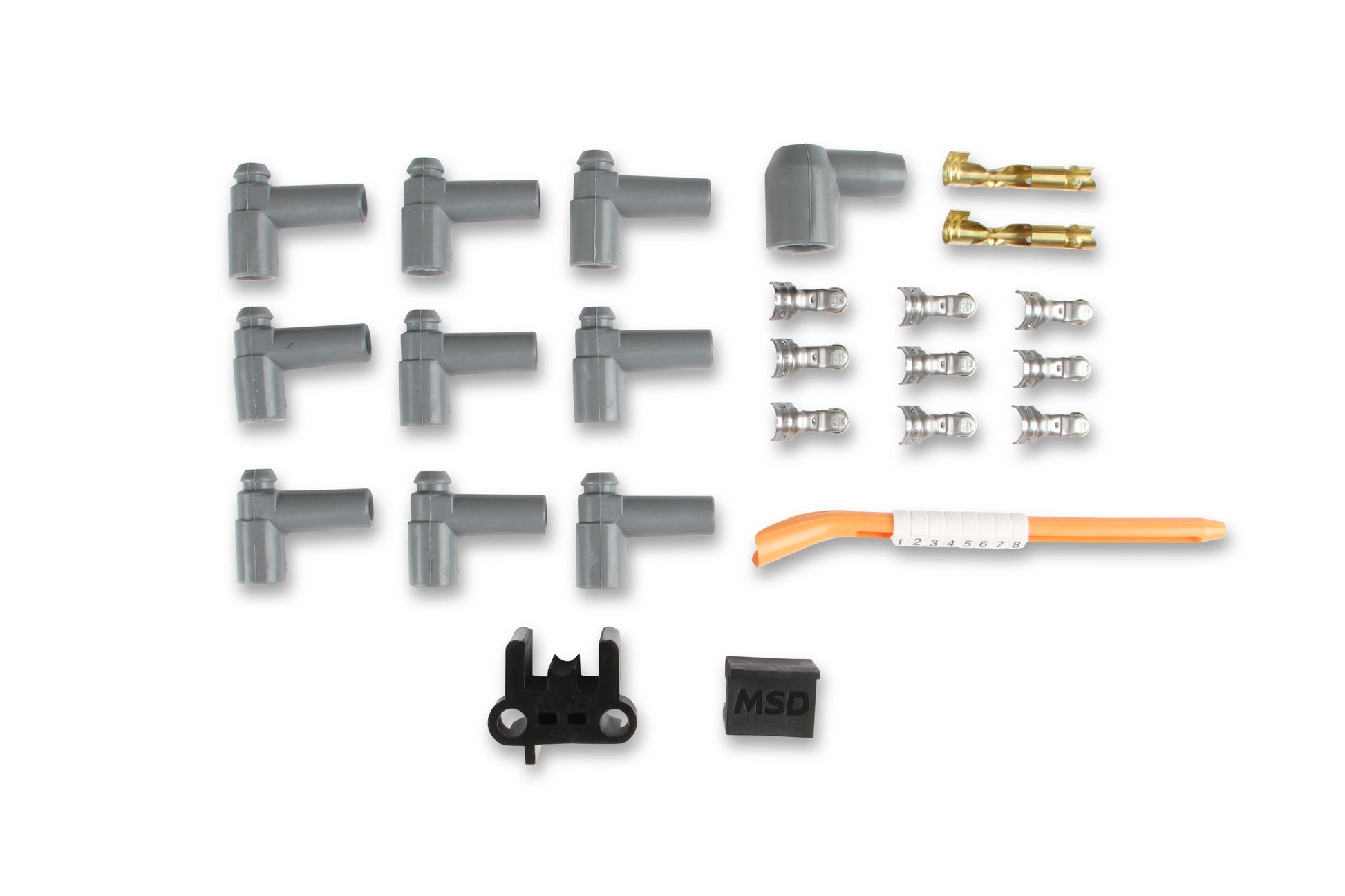 Black Super Conductor 8 Cyl Multi-Angle-HEI, Universal by MSD