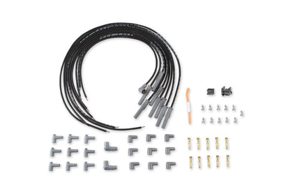 Black, 8.5mm Super Conductor 8-Cylinder Multi-Angle, Universal by MSD