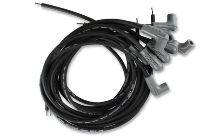 Black Super Conductor Universal 8 Cyl, 90° Plug/90° Plug by MSD