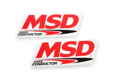 Super Conductor 8.5mm Spark Plug Wire Set, 8 Cylinder 90° Plug/90° Cap by MSD