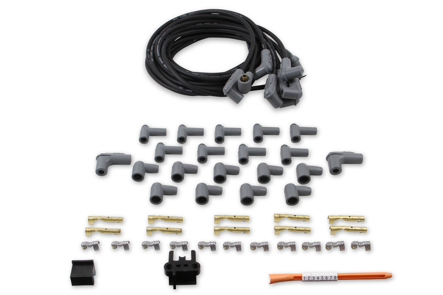 Black Super Conductor Universal 8 cyl. 90° by MSD