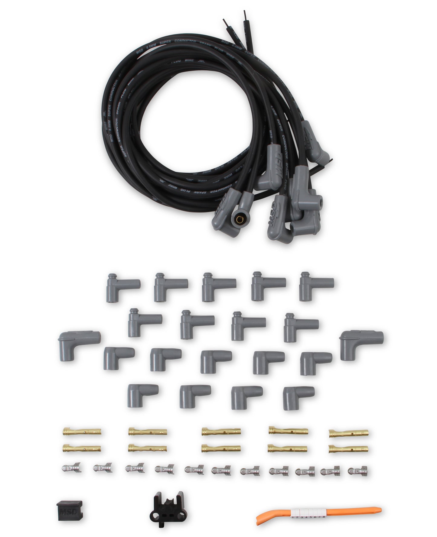 Black Super Conductor Universal 8 cyl. 90° by MSD