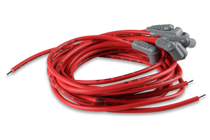 Super Conductor Spark Plug Wire Set 8 Cyl 90° Plug, Socket/HEI Cap by MSD
