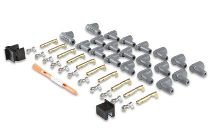 Super Conductor Spark Plug Wire Set 8 Cyl 90° Plug, Socket/HEI Cap by MSD