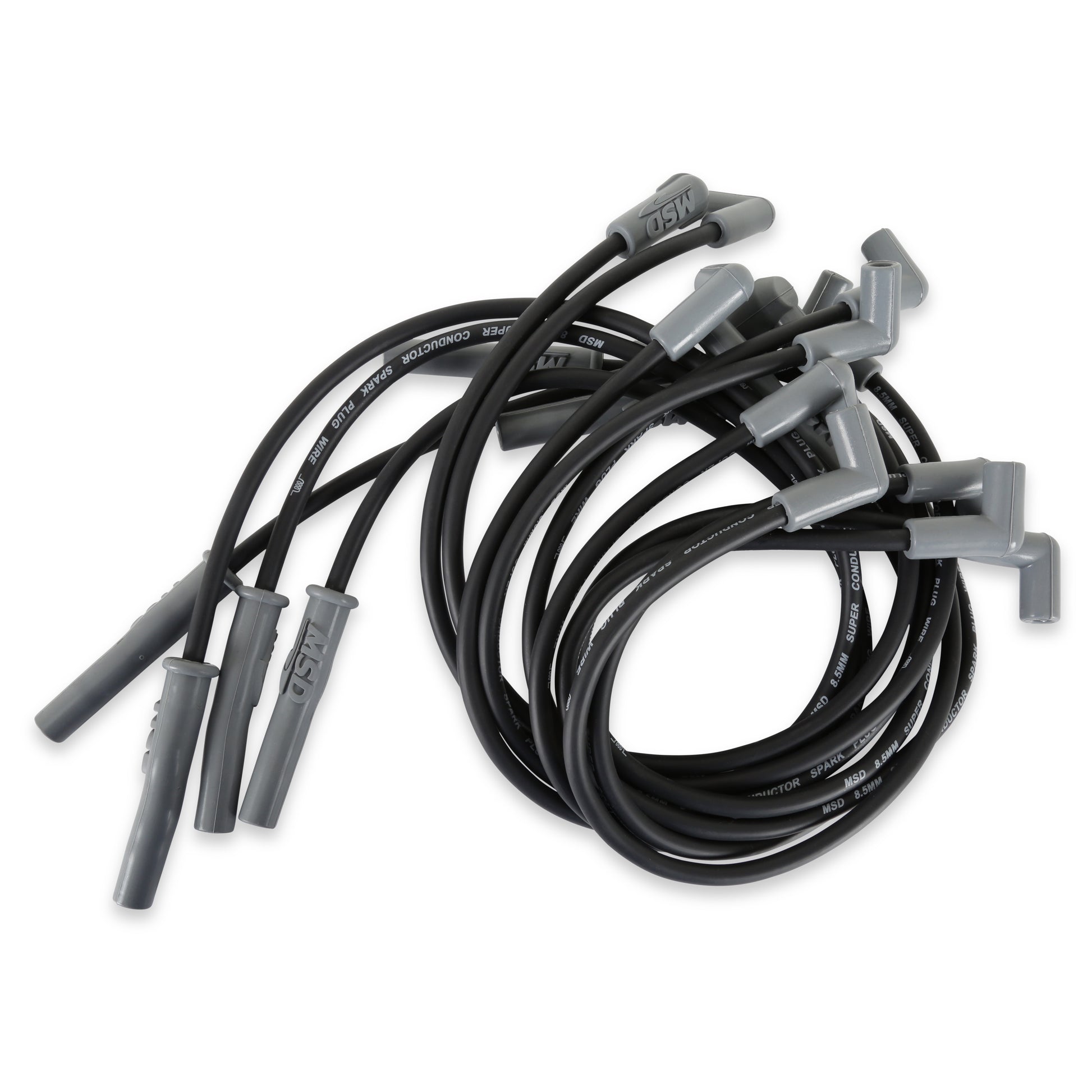 For use on Ford small-block engines with 302-351W, HEI boots, Black jacket. by MSD